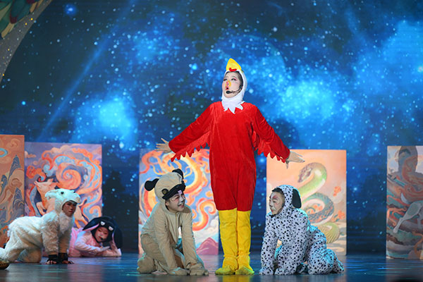 晚會(huì)現(xiàn)場(chǎng)。重慶市少年宮供圖