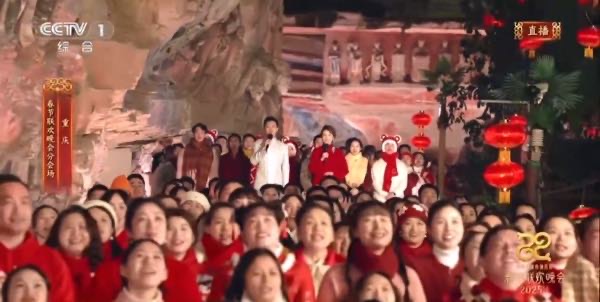 長安汽車向全國人民拜年。視頻截圖