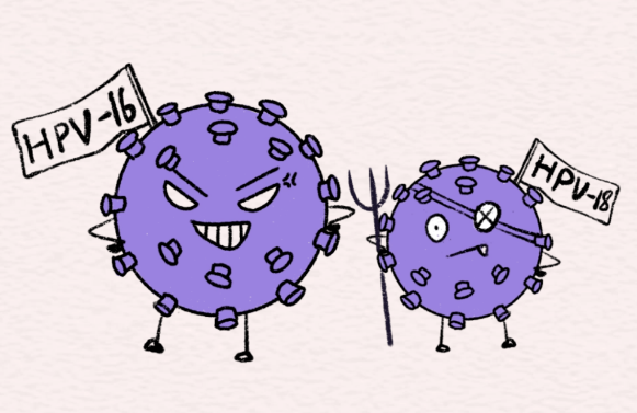 HPV病毒。重慶松山醫(yī)院供圖