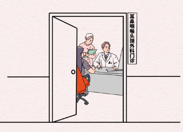 耳鼻咽喉頭頸外科門診。重慶松山醫(yī)院供圖