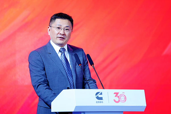 重慶康明斯總經(jīng)理袁軍。重慶康明斯供圖