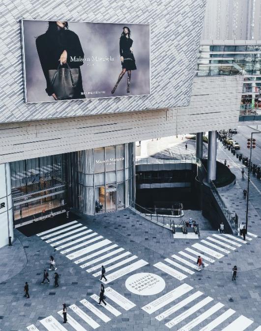 重慶萬象城北區(qū)街景。重慶萬象城供圖