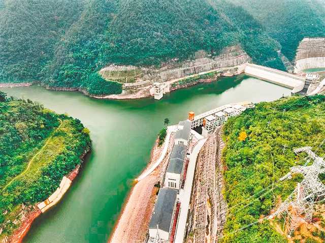 重慶蟠龍抽水蓄能電站。