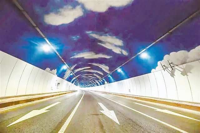 龍洲灣隧道。（受訪者供圖）