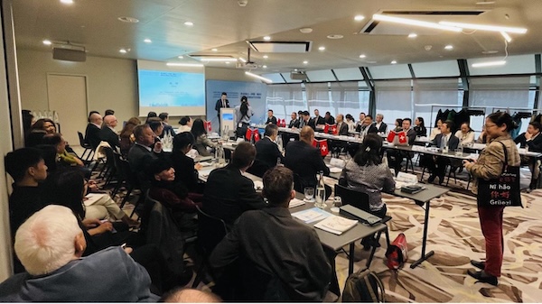 活動(dòng)現(xiàn)場(chǎng)。重慶市商務(wù)委員會(huì)供圖