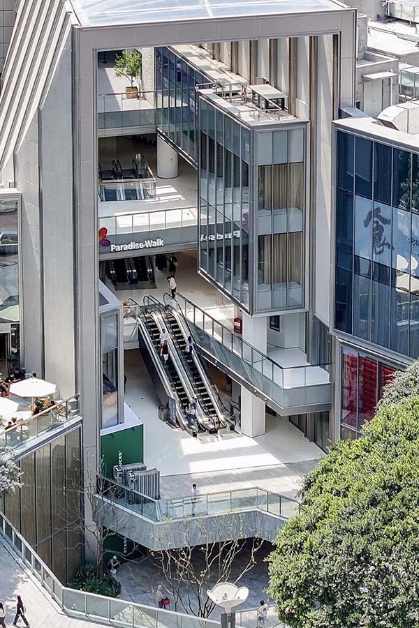 北城天街B館改造后。重慶龍湖供圖