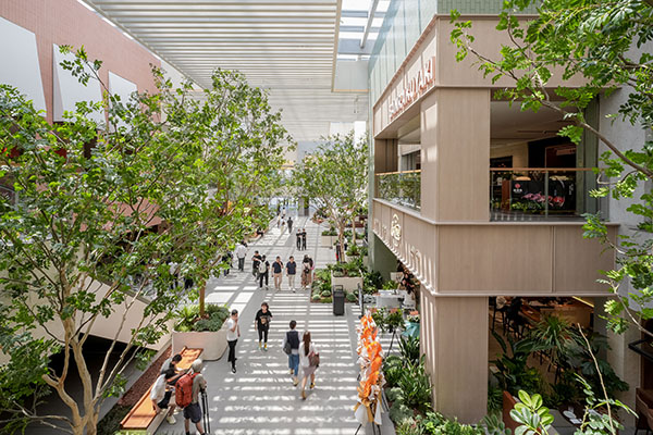 北城天街B館改造后。重慶龍湖供圖