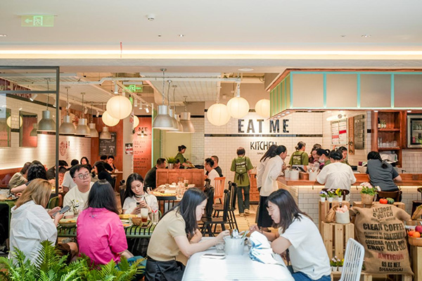 北城天街B館改造后。重慶龍湖供圖