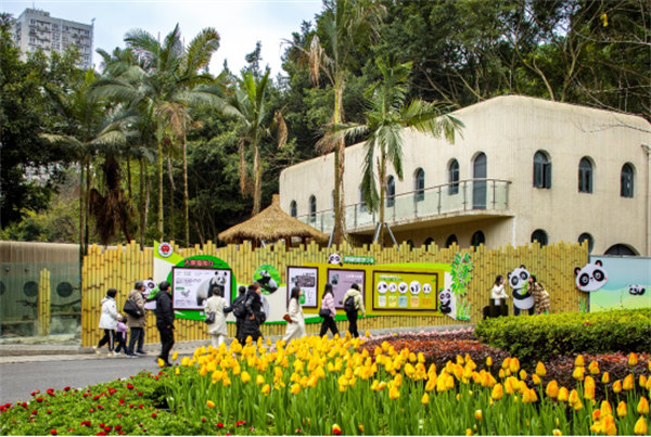 大熊貓館舍。李顯彥攝
