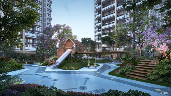 兒童公園景觀意境圖。招商蛇口重慶公司供圖