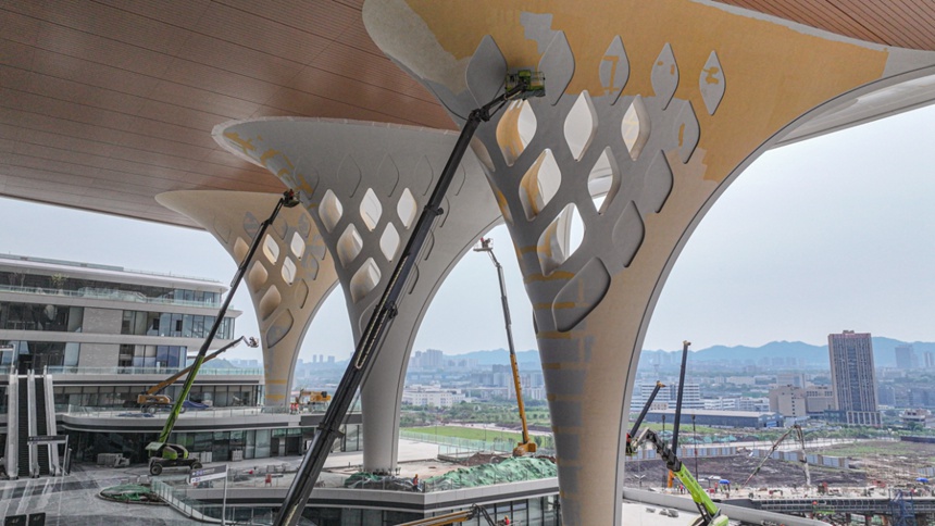 重慶東站。受訪單位供圖