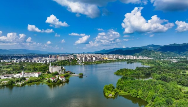 重慶梁平雙桂湖國(guó)家濕地公園。熊偉攝