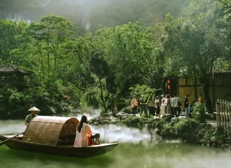 酉陽桃花源景區(qū)。