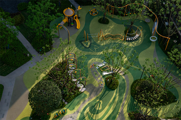 項(xiàng)目實(shí)景圖。重慶龍湖供圖