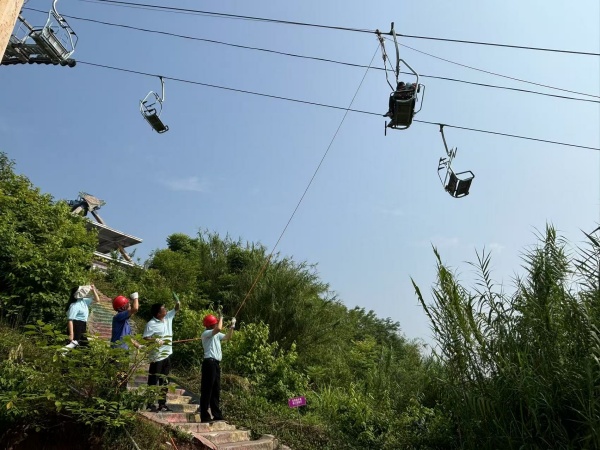 演練現(xiàn)場。景區(qū)供圖