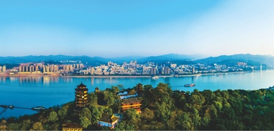 豐都建設(shè)美麗生態(tài)新畫卷。豐都縣委宣傳部供圖