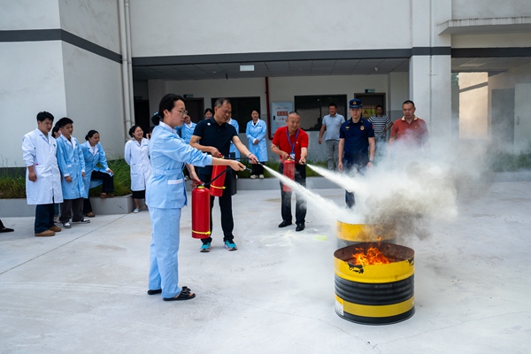 消防安全知識(shí)培訓(xùn)現(xiàn)場(chǎng)。重慶市涪陵區(qū)消防救援局供圖