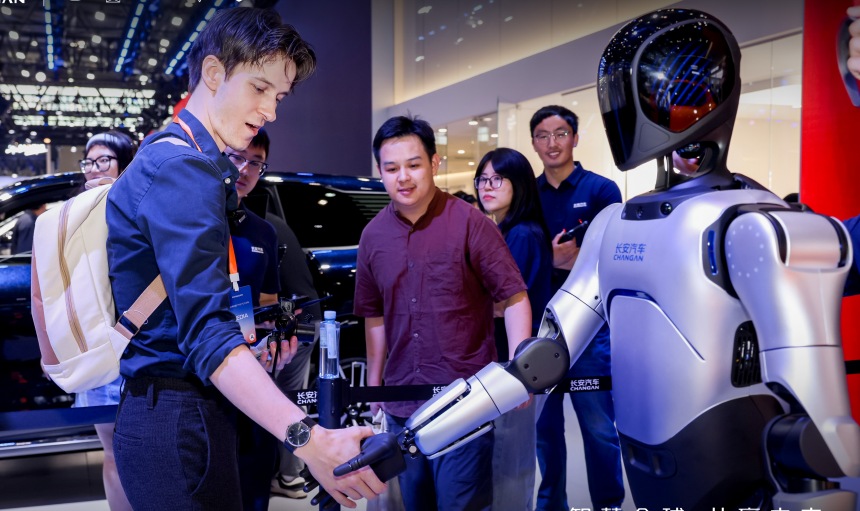 2025國際車展現(xiàn)場。長安汽車供圖