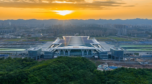 重慶東站。受訪者供圖