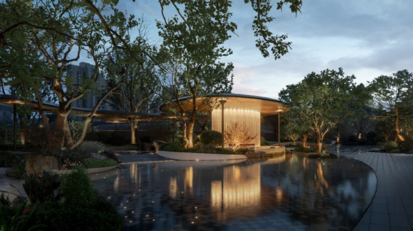 嘉和府項(xiàng)目景觀實(shí)拍圖。 聯(lián)發(fā)重慶供圖