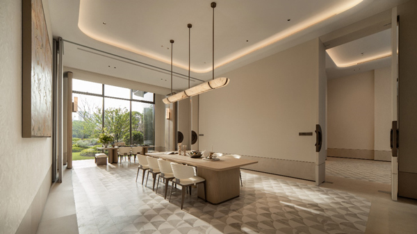 嘉和府架空層共享廚房空間實(shí)拍圖。聯(lián)發(fā)重慶供圖