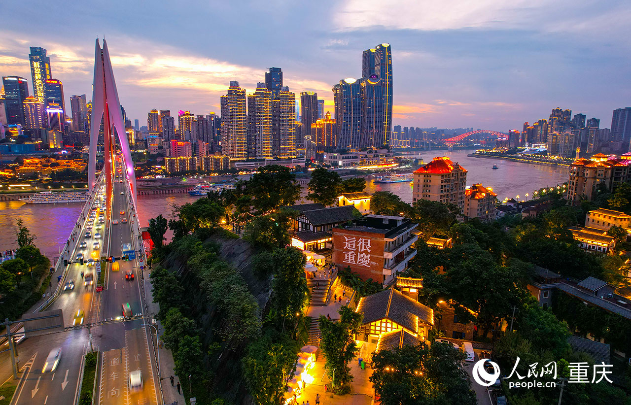 重慶南濱路龍門浩老街·下浩里。鄒樂攝