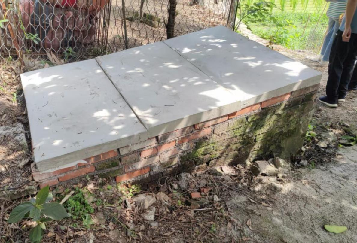 修整后的化糞池。重慶市生態(tài)環(huán)境局供圖