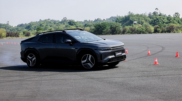 測試現(xiàn)場。長安汽車供圖