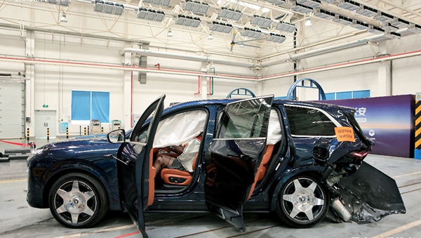 測試現(xiàn)場。長安汽車供圖 