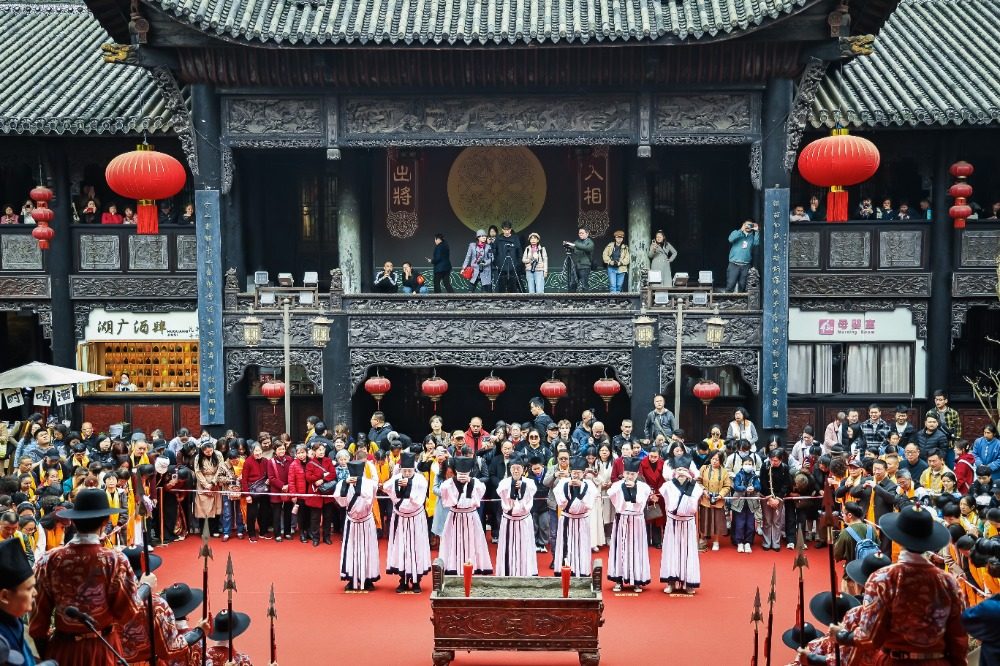 精彩的非遺展演展示。受訪者供圖