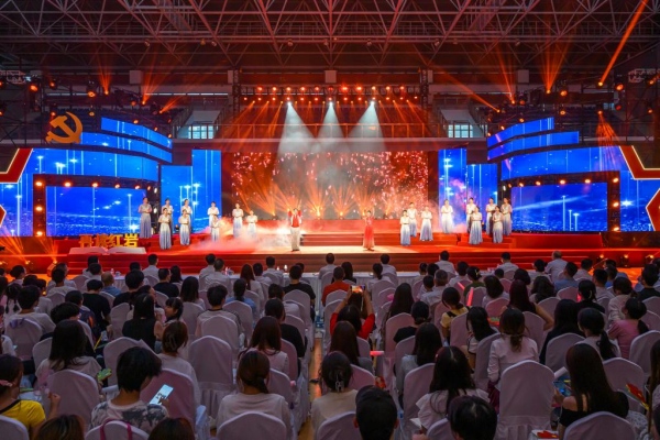 展演現(xiàn)場。重慶工業(yè)職業(yè)技術(shù)學(xué)院供圖