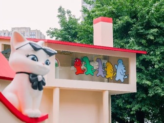 重慶萬象城“Greenland”靈感街區(qū)。重慶萬象城供圖