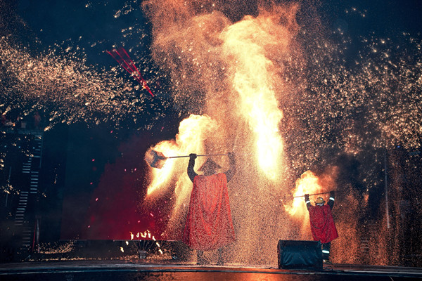 活動(dòng)現(xiàn)場(chǎng)。重慶融創(chuàng)文旅城供圖