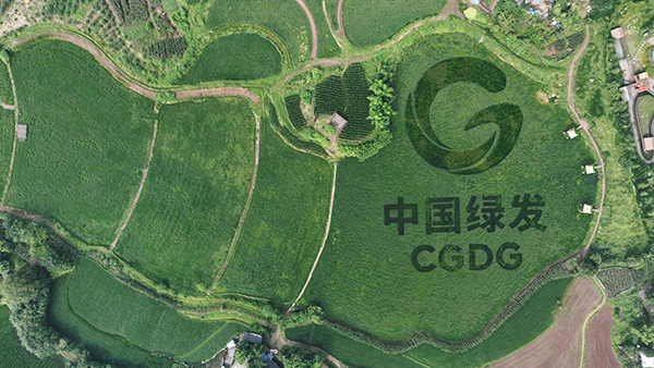 簽約儀式現(xiàn)場(chǎng)。中國(guó)綠發(fā)重慶公司供圖