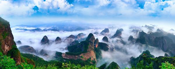 崀山八角寨景區(qū)。主辦方供圖