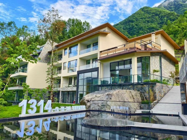 松柏問山云染山房。北屏鎮(zhèn)供圖