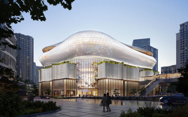 中環(huán)萬象城效果圖。受訪者供圖