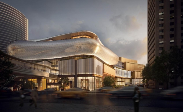 中環(huán)萬象城效果圖。受訪者供圖