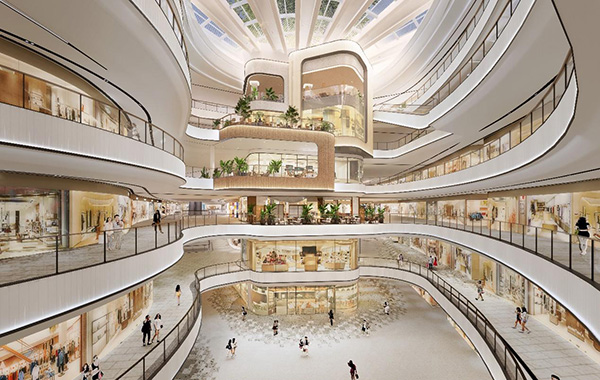 江岸天街。重慶龍湖供圖