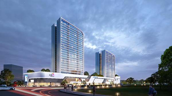 龍興天街。重慶龍湖供圖