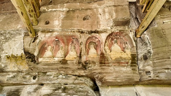 摩崖造像。大足區(qū)融媒體中心