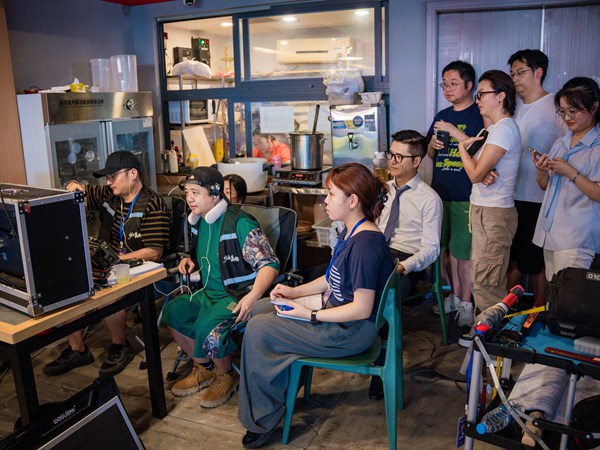 拍攝現(xiàn)場(chǎng)。萬(wàn)州區(qū)委宣傳部供圖