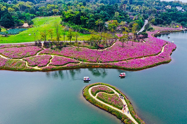 云林天鄉(xiāng)景區(qū)一隅。景區(qū)供圖