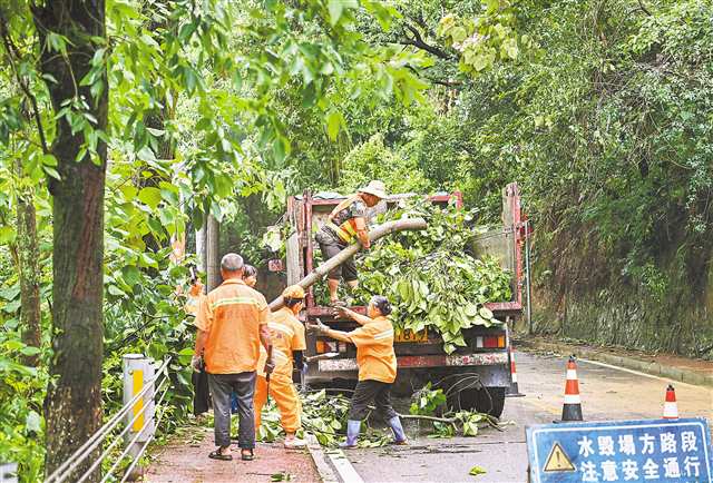 北碚區(qū)：快速搶通受阻道路