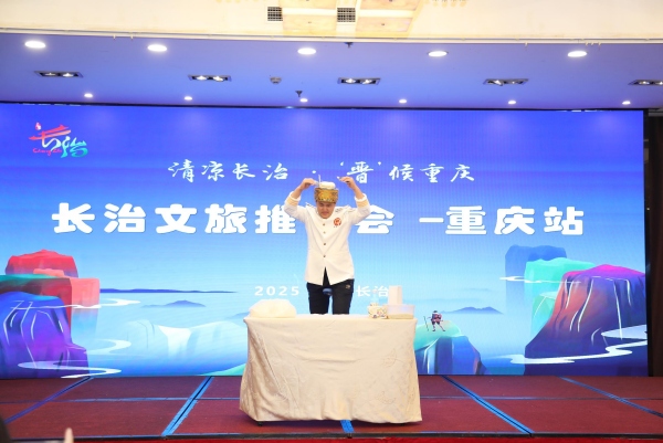 面食表演。梁艷鋒攝