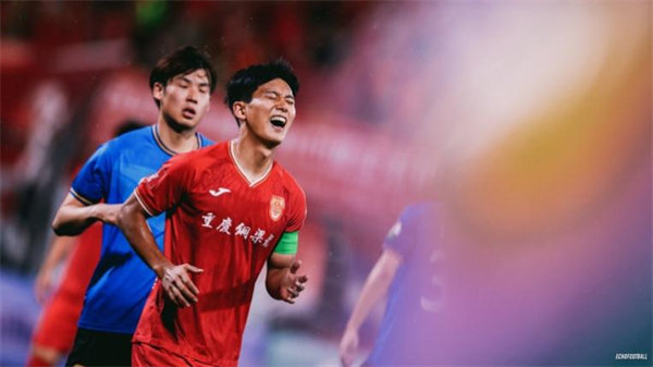 賽場(chǎng)上的向余望。重慶啤酒供圖