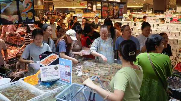 調(diào)改后的門店。永輝超市供圖