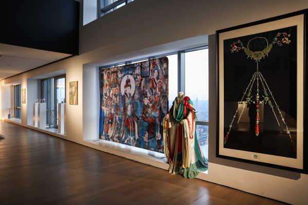 壁畫展出。重慶來福士供圖