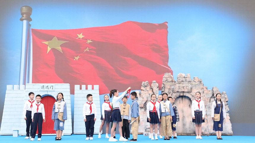 活動(dòng)現(xiàn)場(chǎng)。重慶市青少年社會(huì)教育協(xié)會(huì)供圖