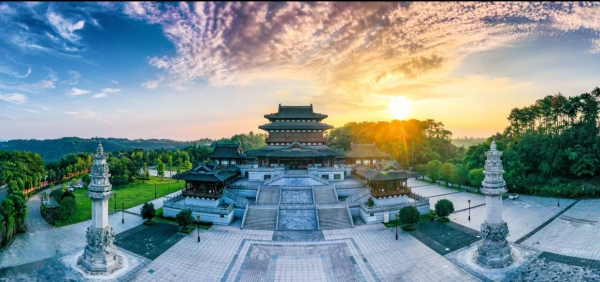 大足石刻景區(qū)。大足區(qū)委宣傳部供圖